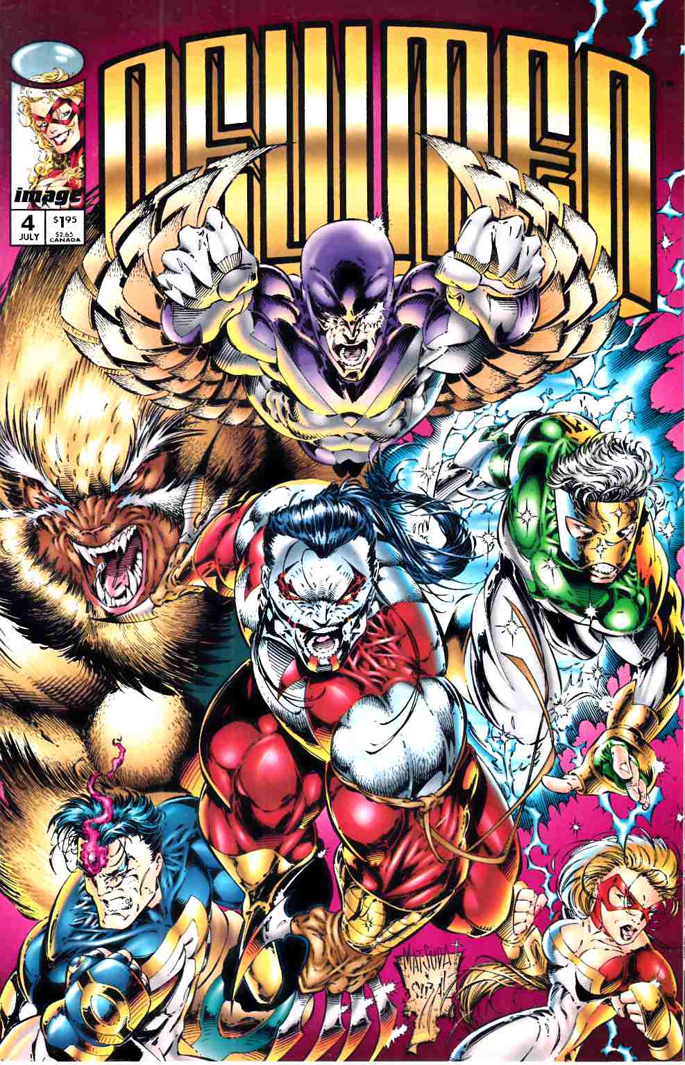 Newman #4 Near Mint (9.4) [Image Comic] THUMBNAIL