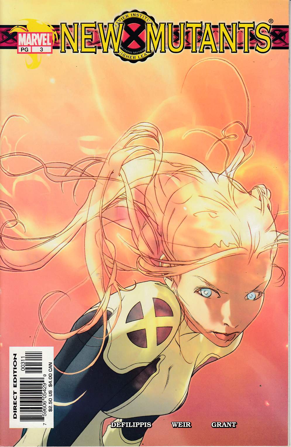 New Mutants #3 Near Mint (9.4) [Marvel Comic] THUMBNAIL