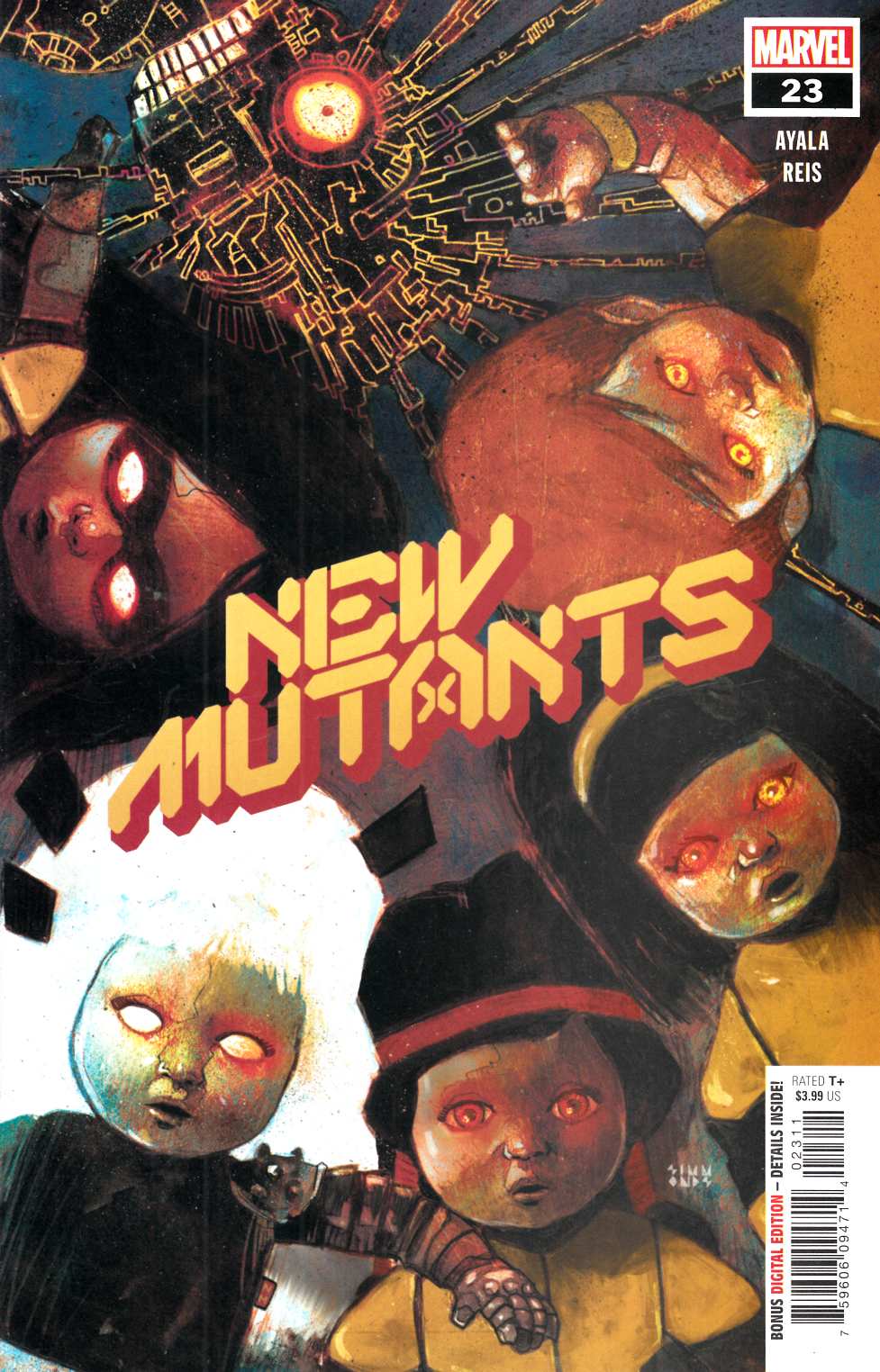 New Mutants #23 Near Mint (9.4) [Marvel Comic] LARGE