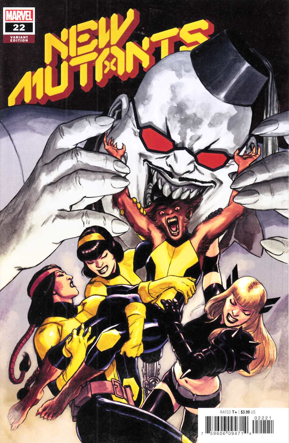 New Mutants #22 Lopez Variant Cover Near Mint (9.4) [Marvel Comic] LARGE