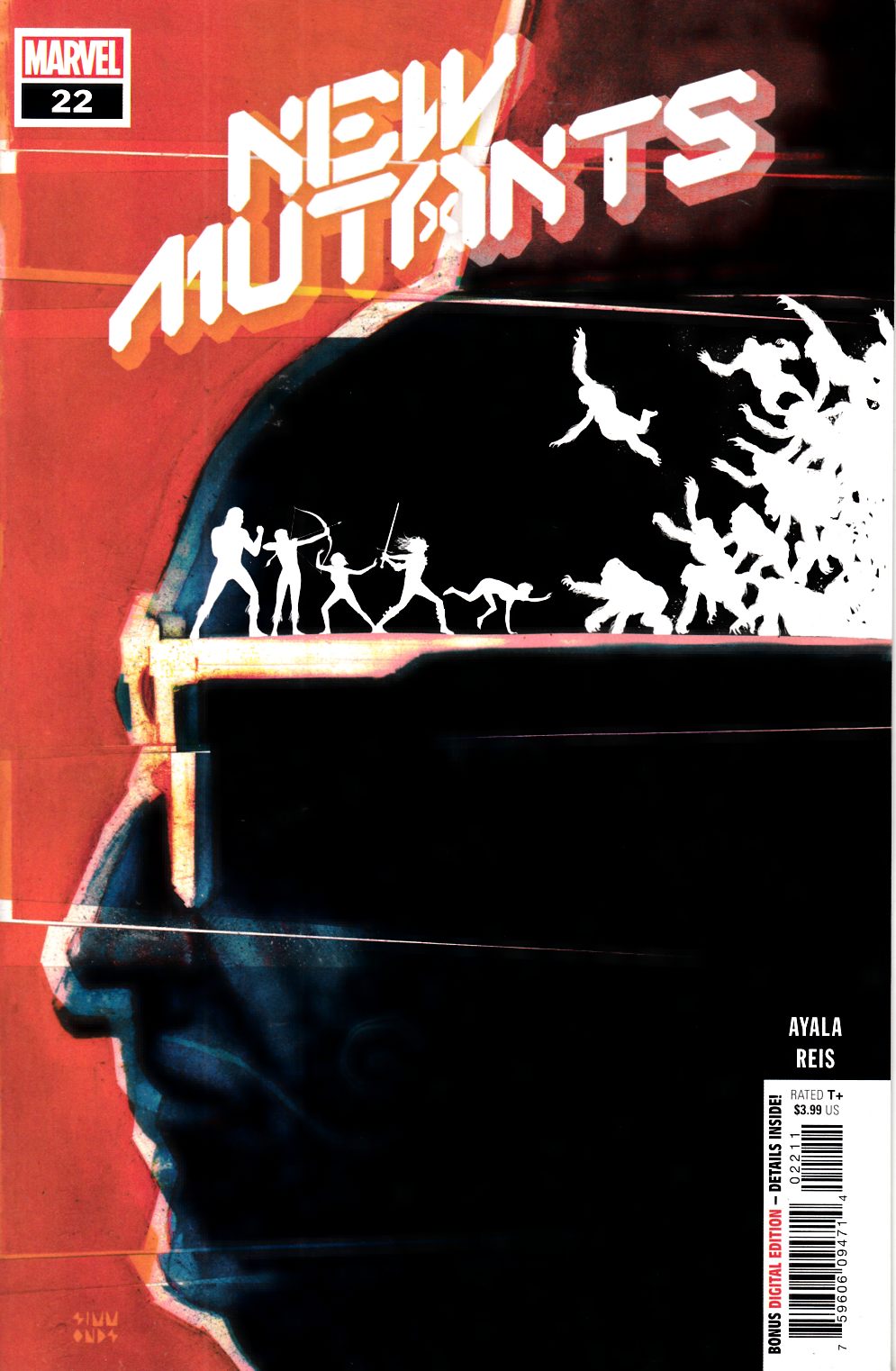 New Mutants #22 Near Mint (9.4) [Marvel Comic] LARGE