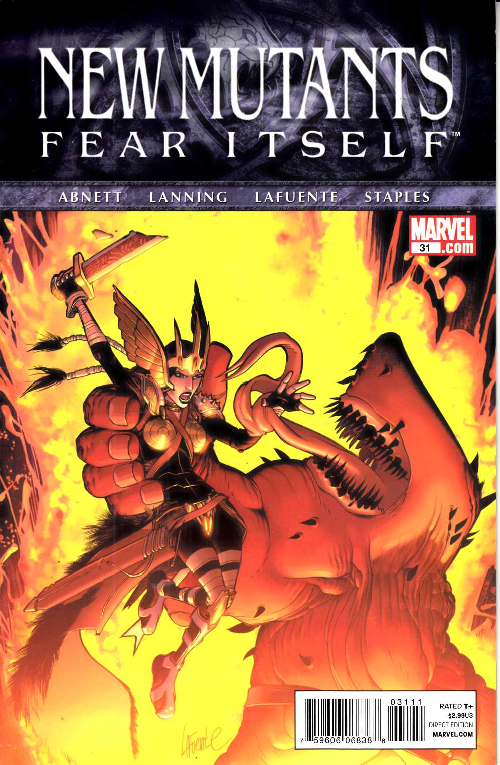 New Mutants #31 Fine (6.0) [Marvel Comic] THUMBNAIL