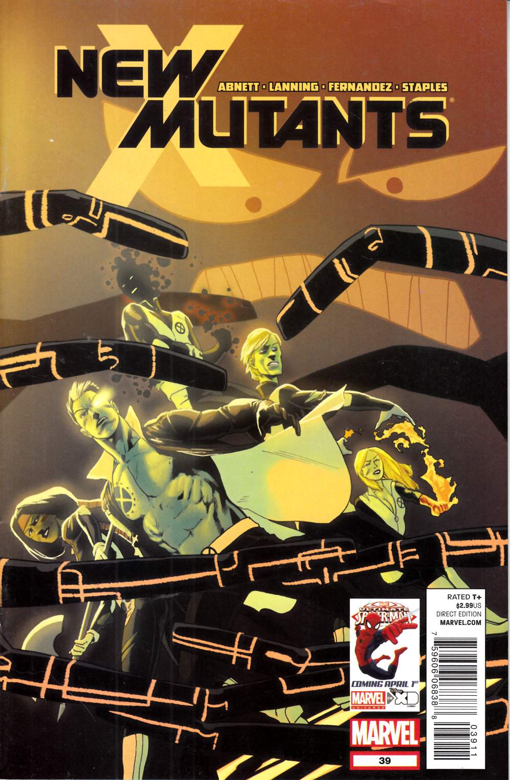New Mutants #39 Near Mint Minus (9.2) [Marvel Comic] THUMBNAIL