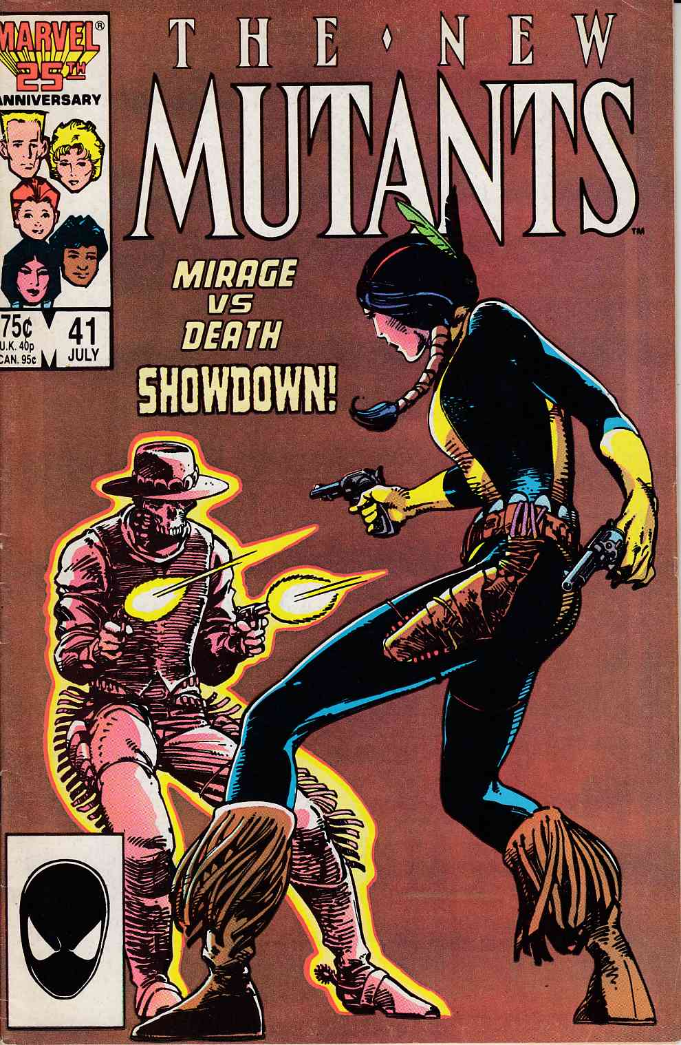 New Mutants #41 Very Fine Minus (7.5) [Marvel Comic] LARGE