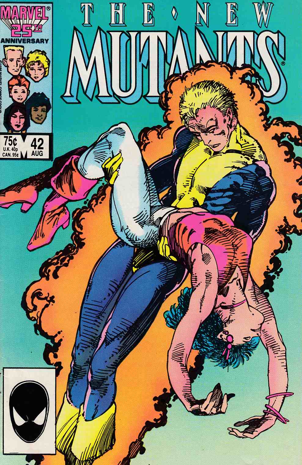 New Mutants #42 Fine (6.0) [Marvel Comic] THUMBNAIL