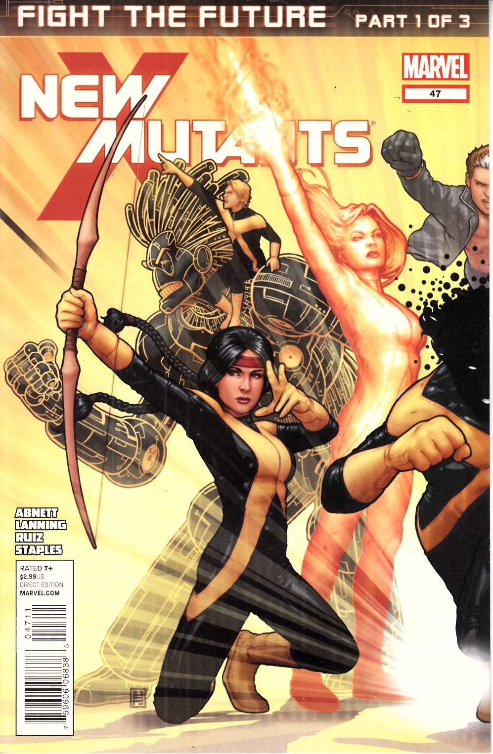 New Mutants #47 Very Fine Plus (8.5) [Marvel Comic] LARGE