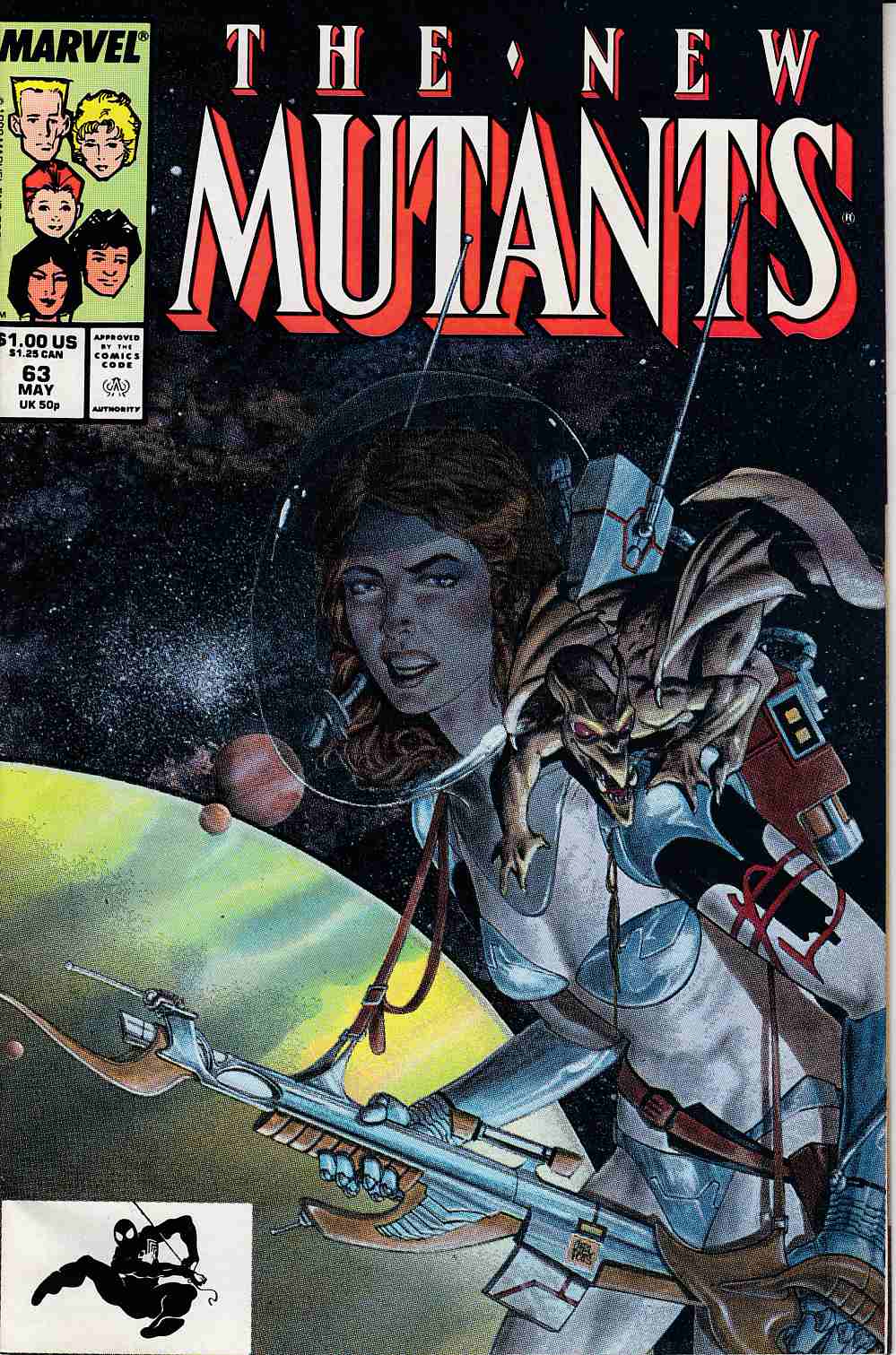 New Mutants #63 Very Fine Minus (7.5) [Marvel Comic] LARGE
