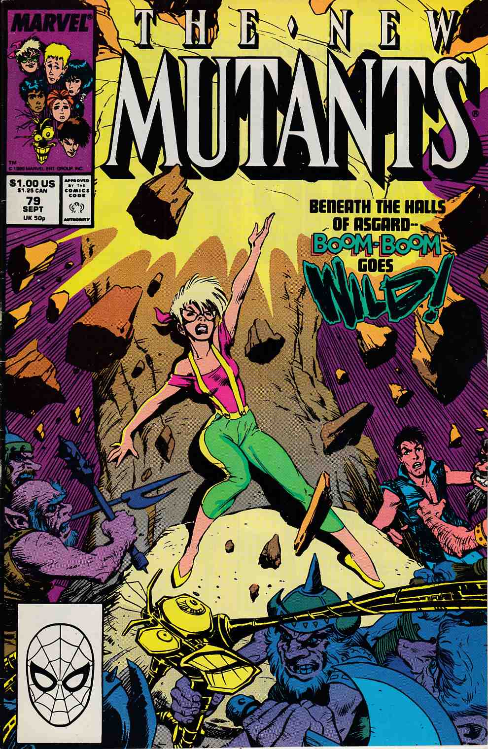 New Mutants #79 Very Fine Minus (7.5) [Marvel Comic] THUMBNAIL