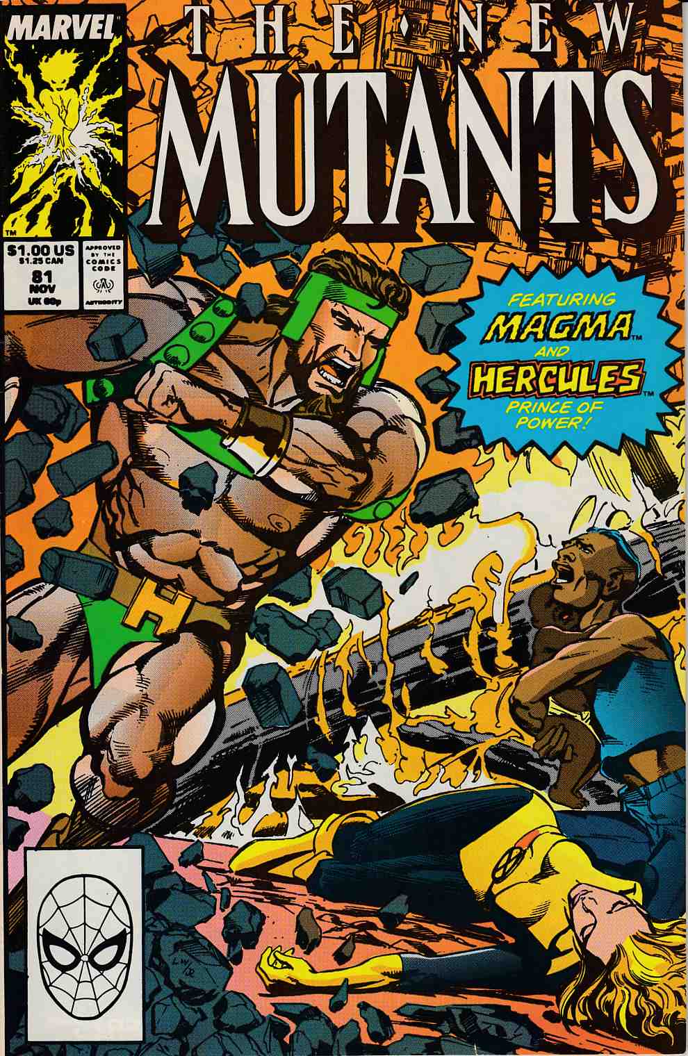 New Mutants #81 Very Fine Minus (7.5) [Marvel Comic] THUMBNAIL