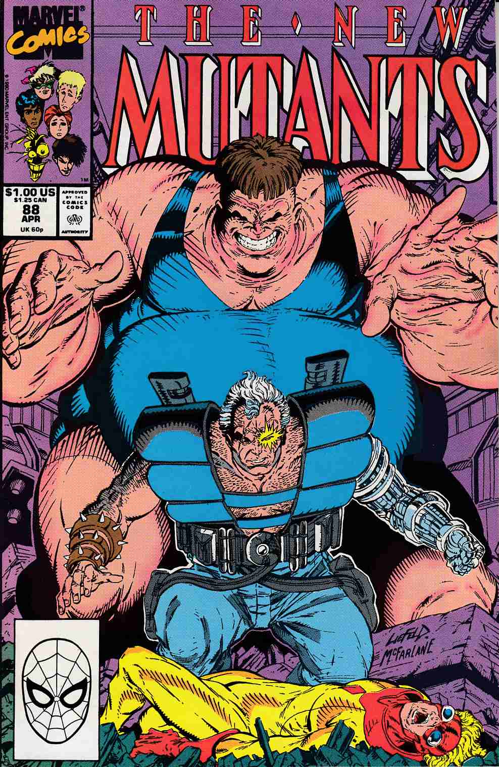 New Mutants #88 Near Mint Minus (9.2) [Marvel Comic] THUMBNAIL
