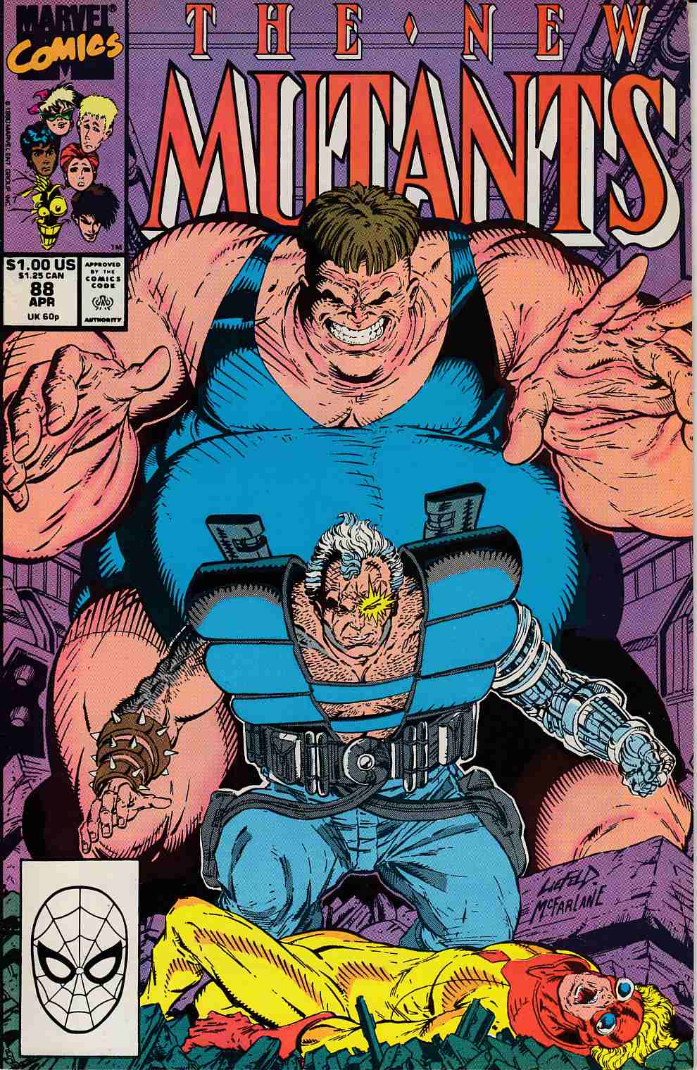 New Mutants #88 Very Fine Minus (7.5) [Marvel Comic] LARGE