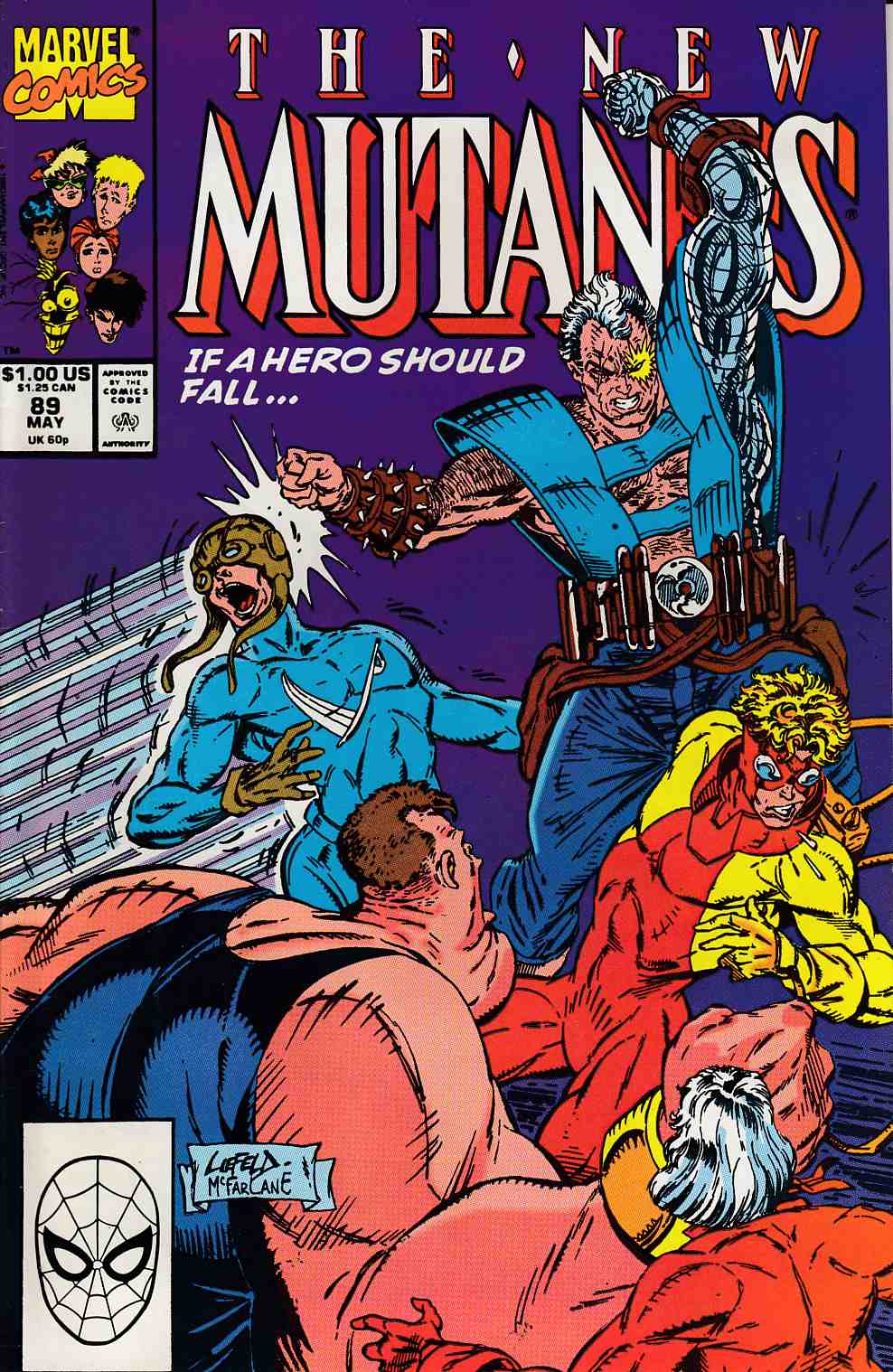 New Mutants #89 Near Mint Minus (9.2) [Marvel Comic] THUMBNAIL