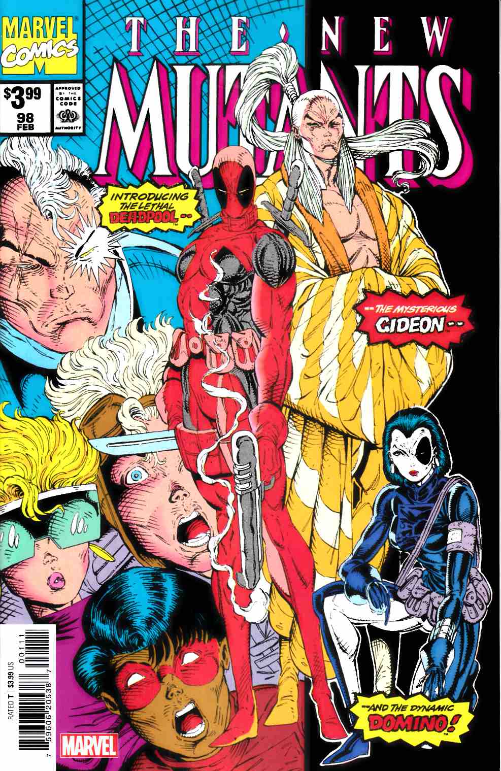 New Mutants #98 Facsimile Edition Near Mint (9.4) [Marvel Comic] LARGE