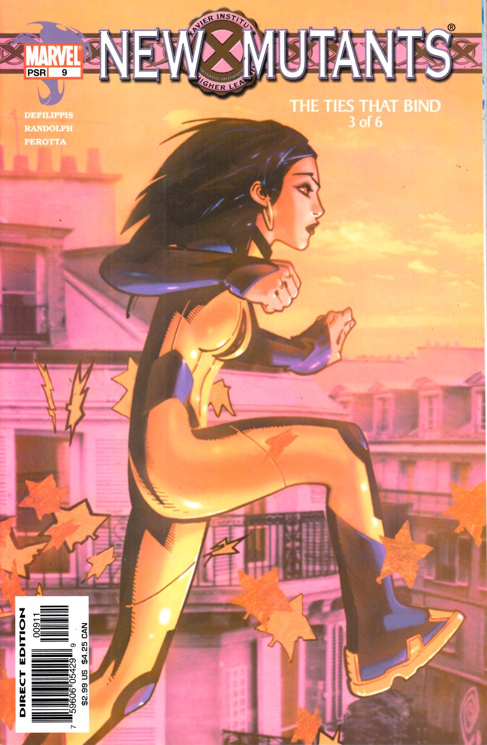 New Mutants #9 Very Fine (8.0) [Marvel Comic] THUMBNAIL