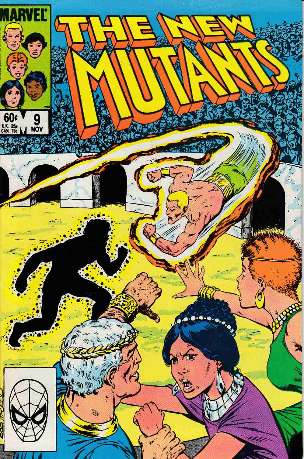 New Mutants #9 Very Fine (8.0) [Marvel Comic] LARGE