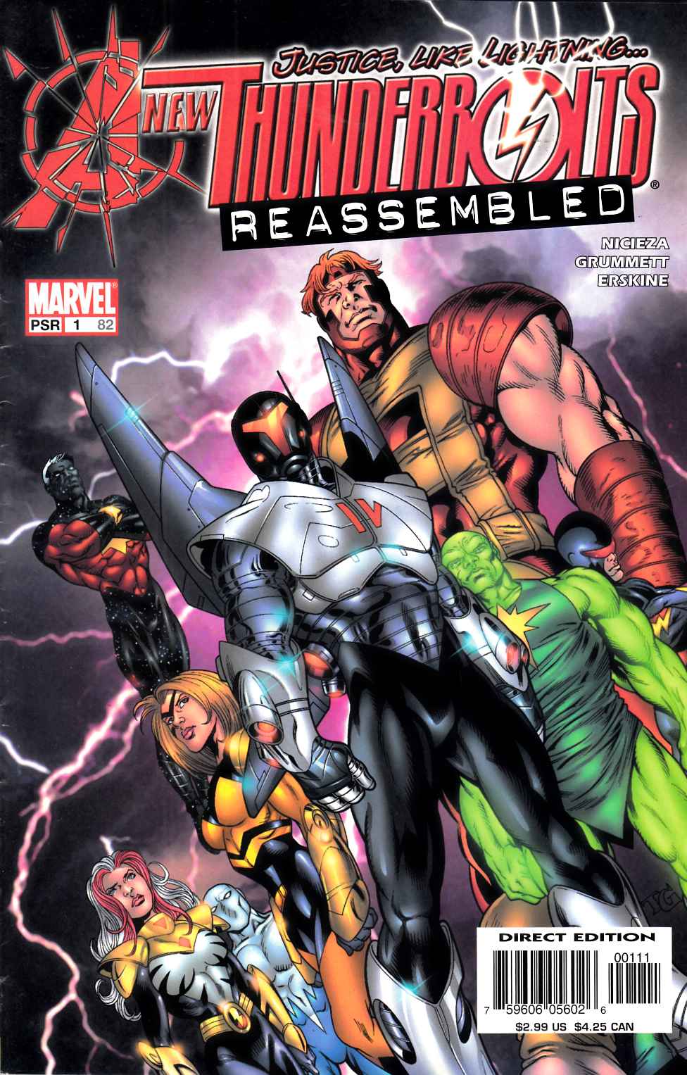 New Thunderbolts #1 Fine (6.0) [Marvel Comic] – Dreamlandcomics.com ...