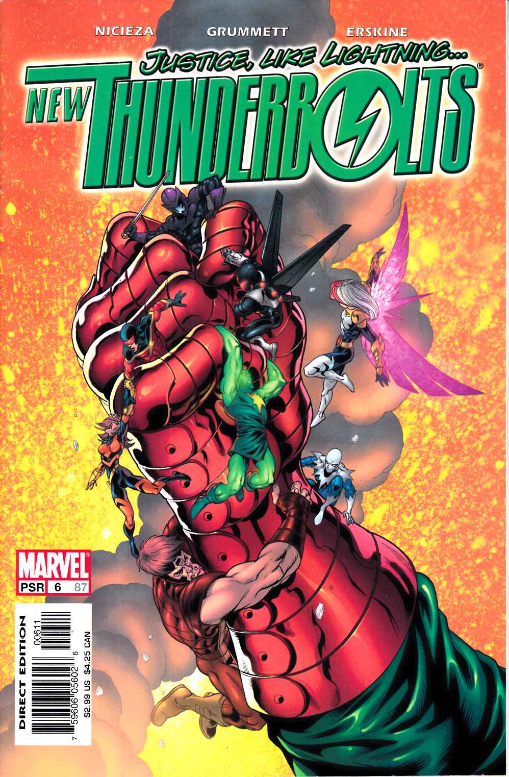 New Thunderbolts #6 Fine (6.0) [Marvel Comic] THUMBNAIL