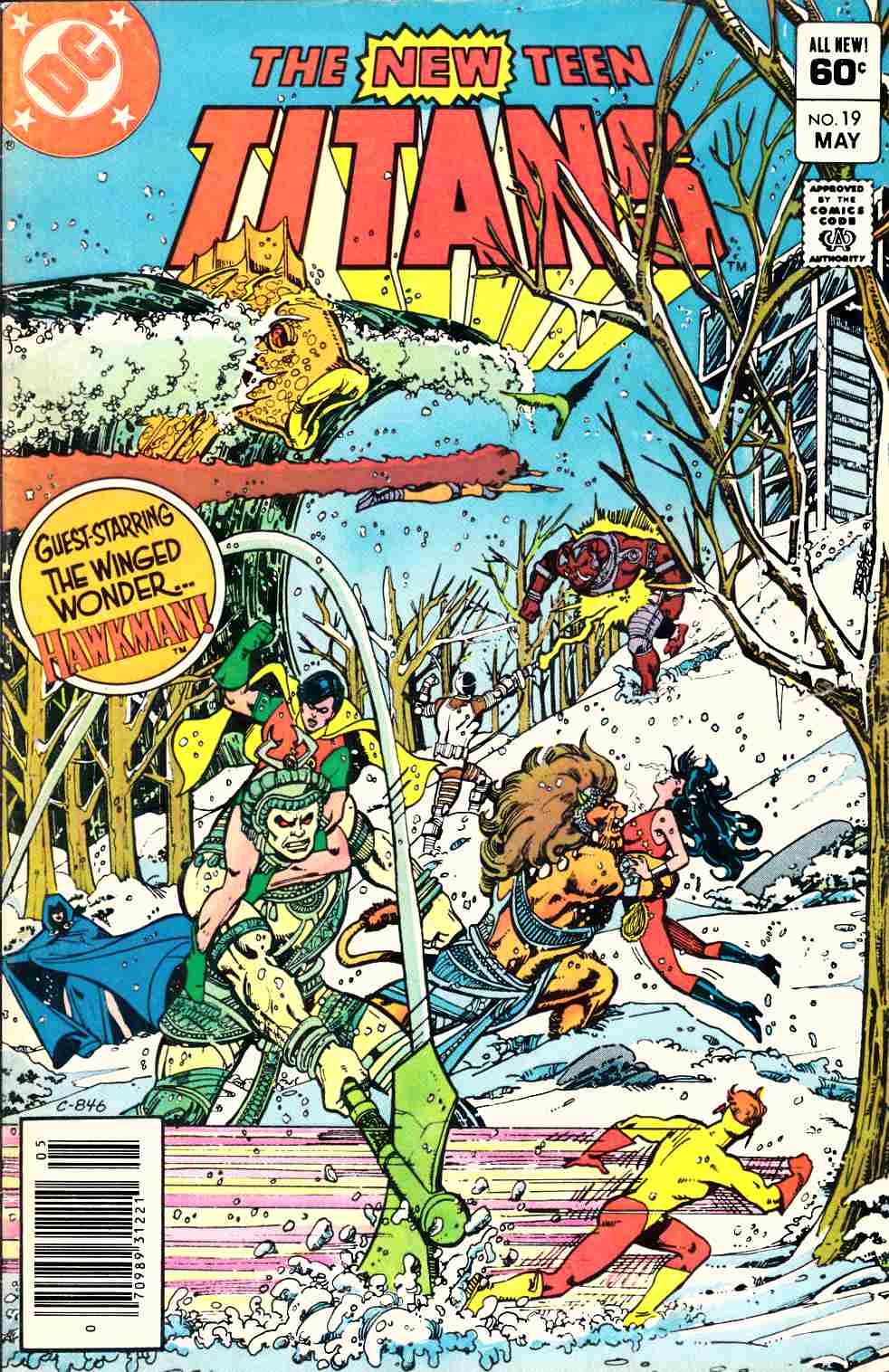 New Teen Titans #11 Newsstand Edition Very Fine Minus (7.5) [DC Comic]