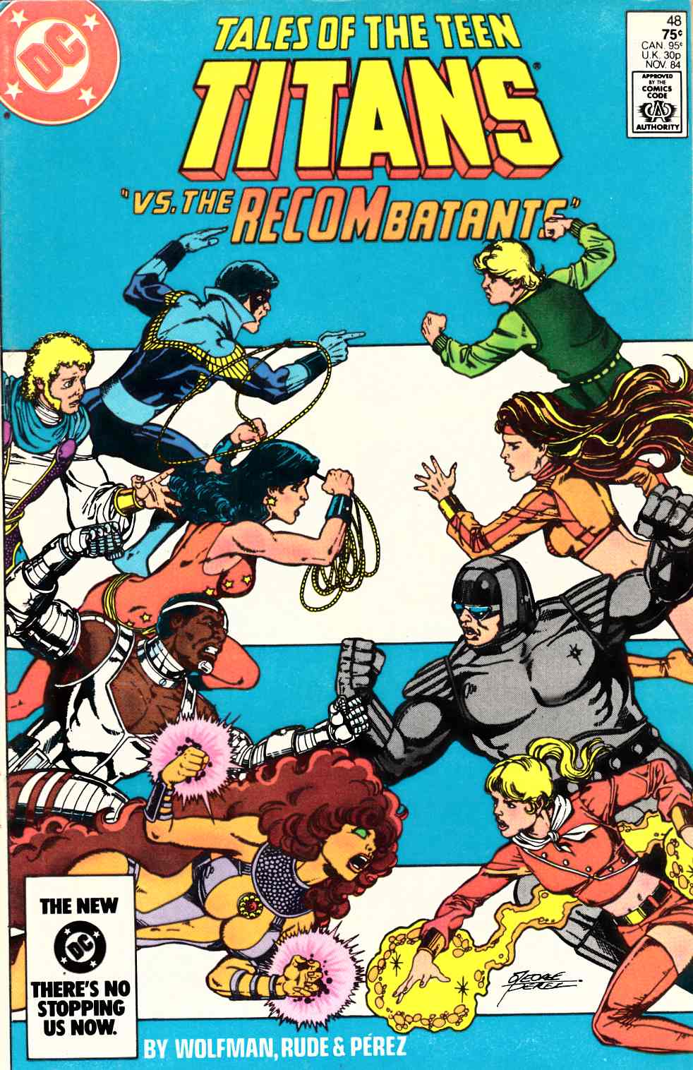 New Teen Titans #48 Very Fine (8.0) [DC Comic] LARGE