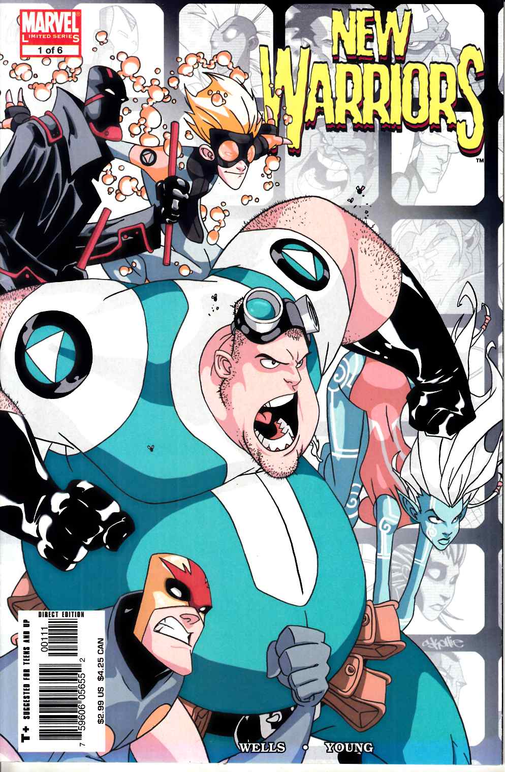 New Warriors #1 Very Fine (8.0) [Marvel Comic] THUMBNAIL