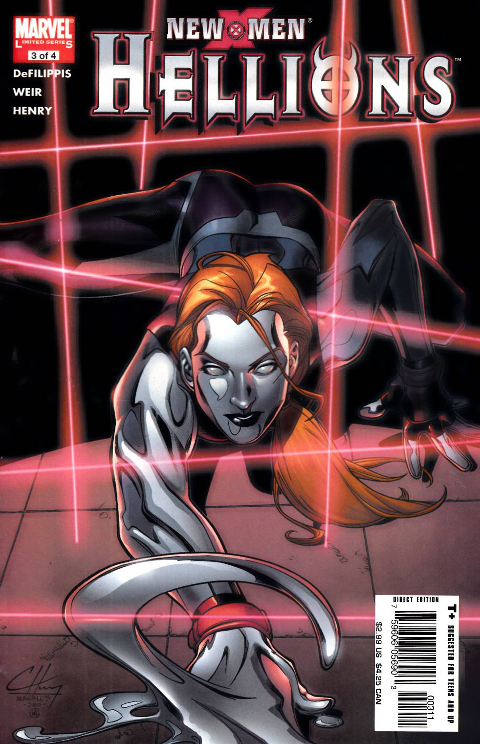 New X-Men Hellions #3 Very Fine (8.0) [Marvel Comic] LARGE