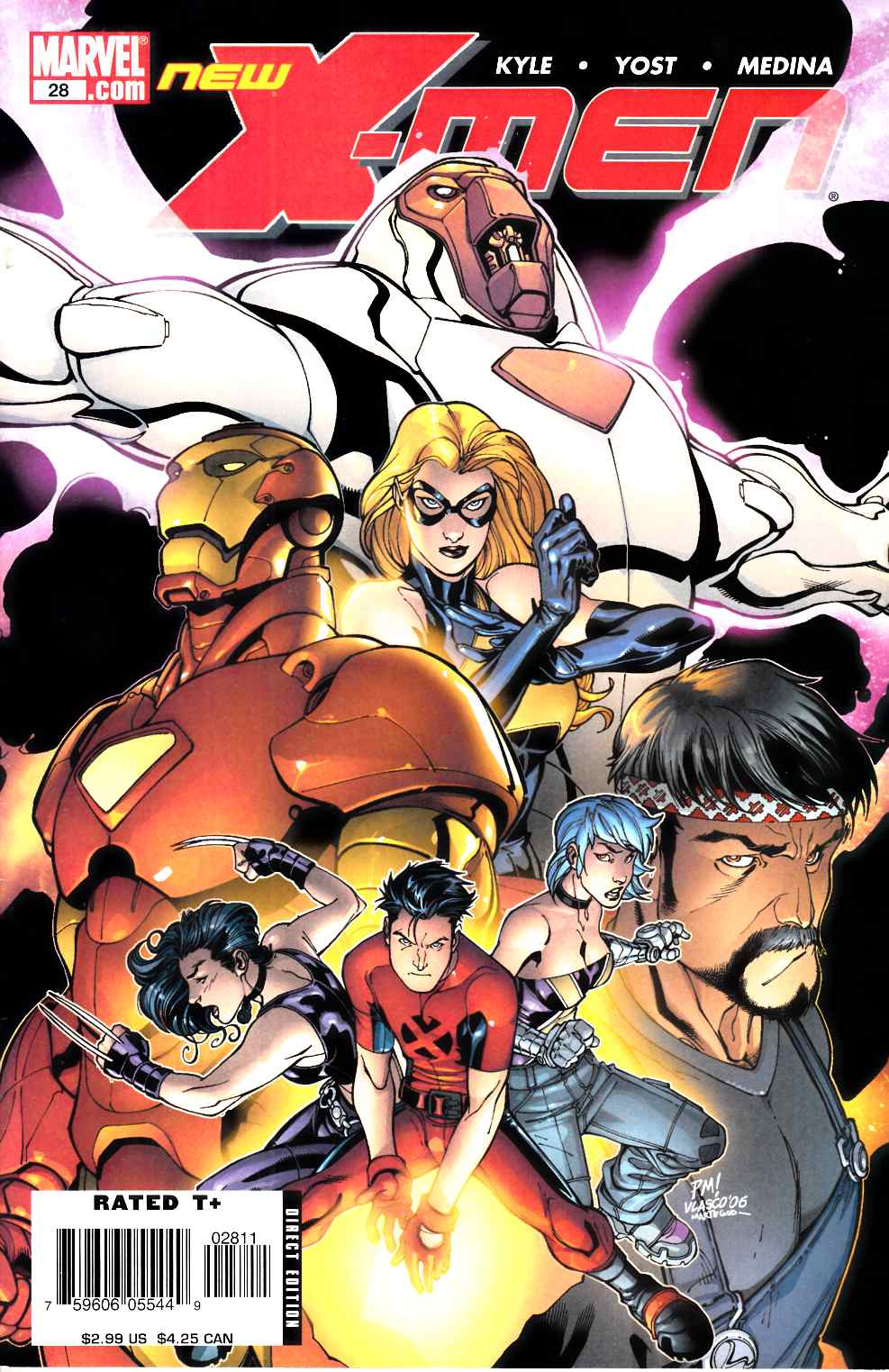 New X-Men #28 Very Fine (8.0) [Marvel Comic] THUMBNAIL
