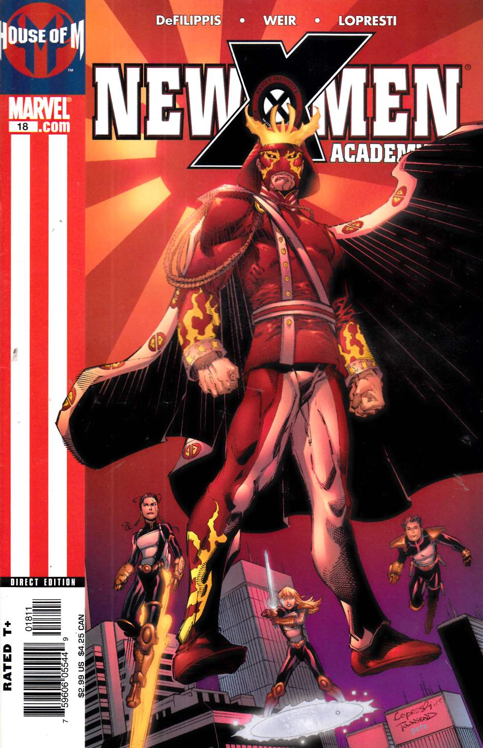 New X-Men #18 Very Fine (8.0) [Marvel Comic] THUMBNAIL