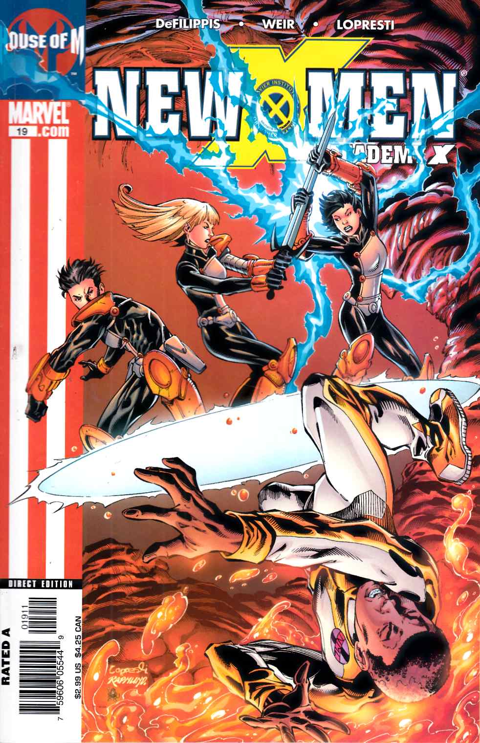New X-Men #19 Very Fine (8.0) [Marvel Comic] THUMBNAIL