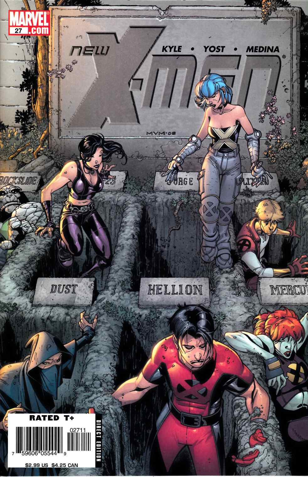 New X-Men #27 Very Fine (8.0) [Marvel Comic] THUMBNAIL