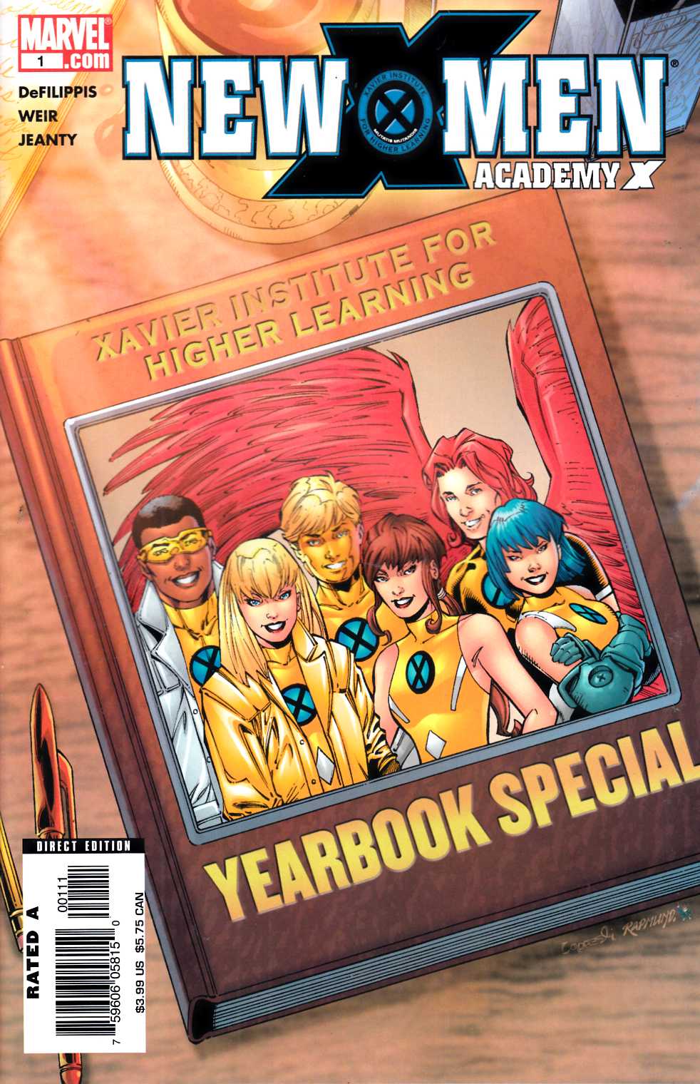 New X-Men Academy X Yearbook Special #1 Very Fine (8.0) [Marvel Comic] THUMBNAIL