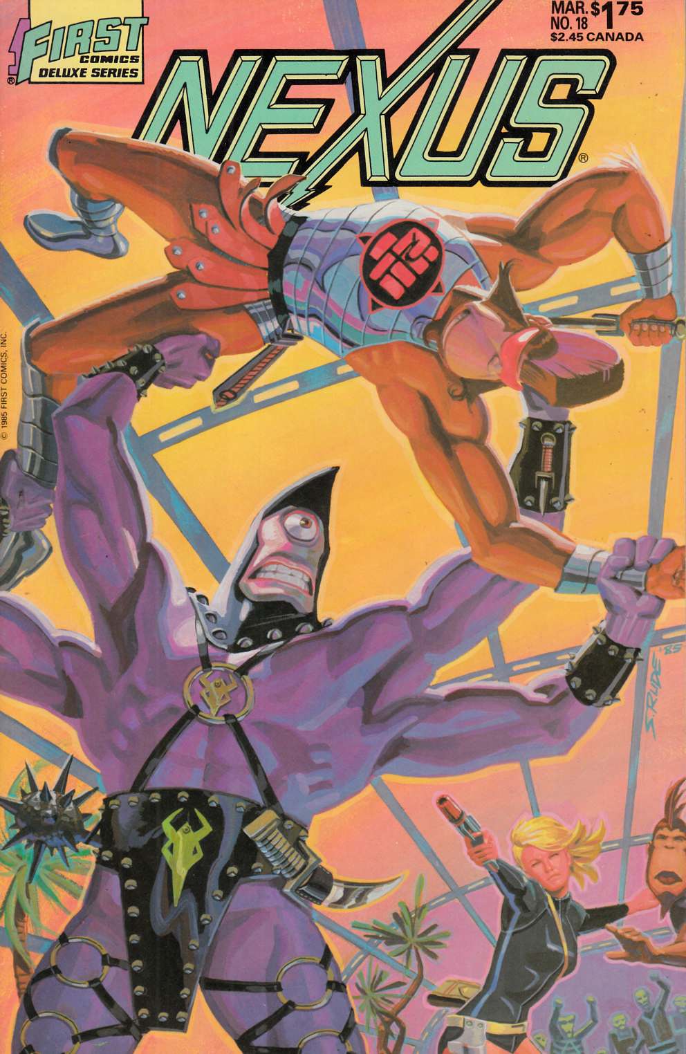 Nexus #18 Very Fine (8.0) [First Comic] THUMBNAIL