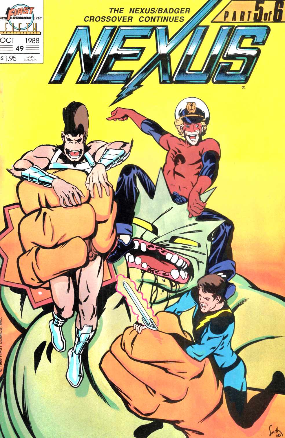 Nexus #49 Fine (6.0) [First Comic] LARGE