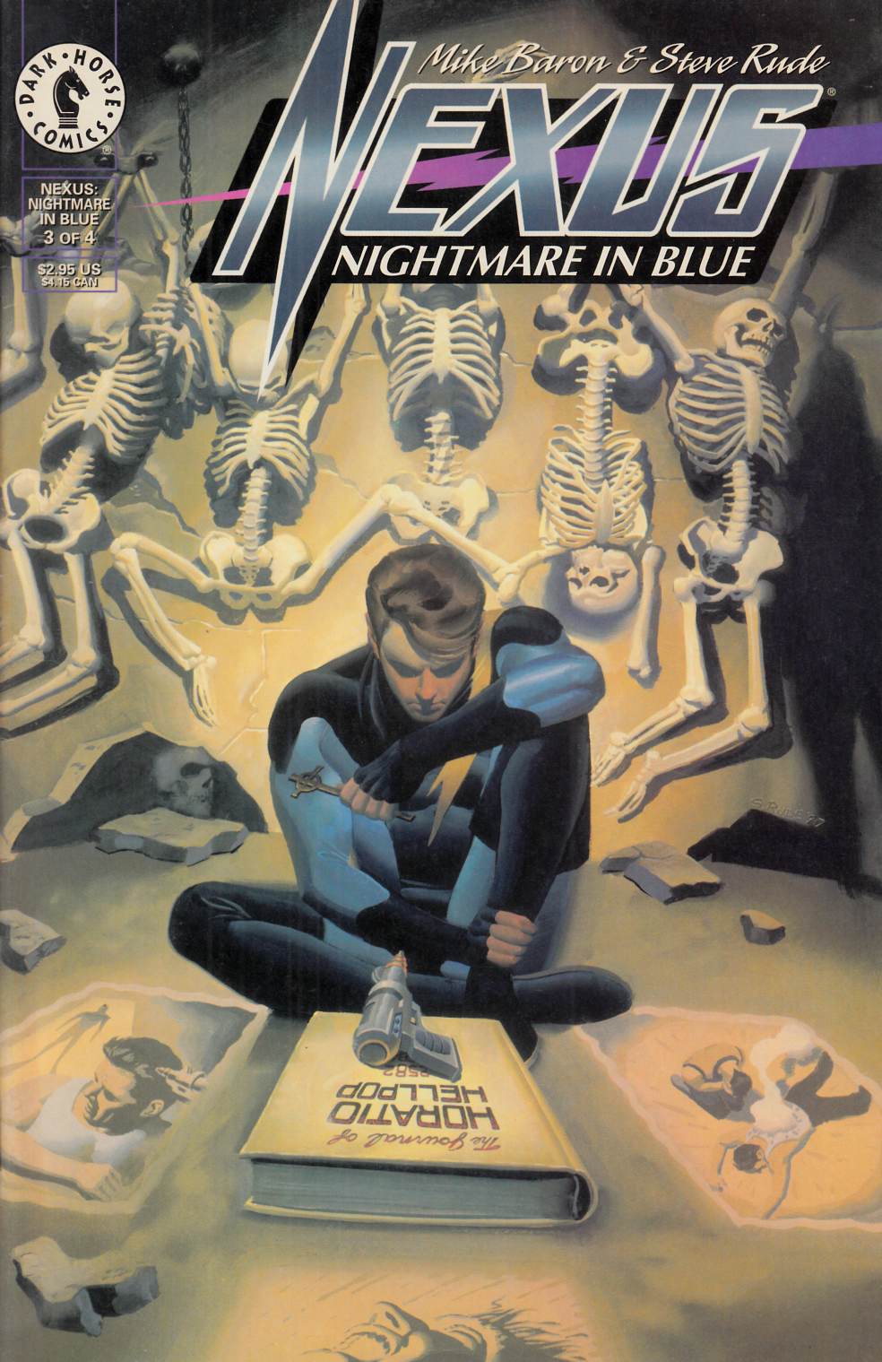Nexus Nightmare in Blue #3 Very Fine/Near Mint (9.0) [Dark Horse Comic] THUMBNAIL