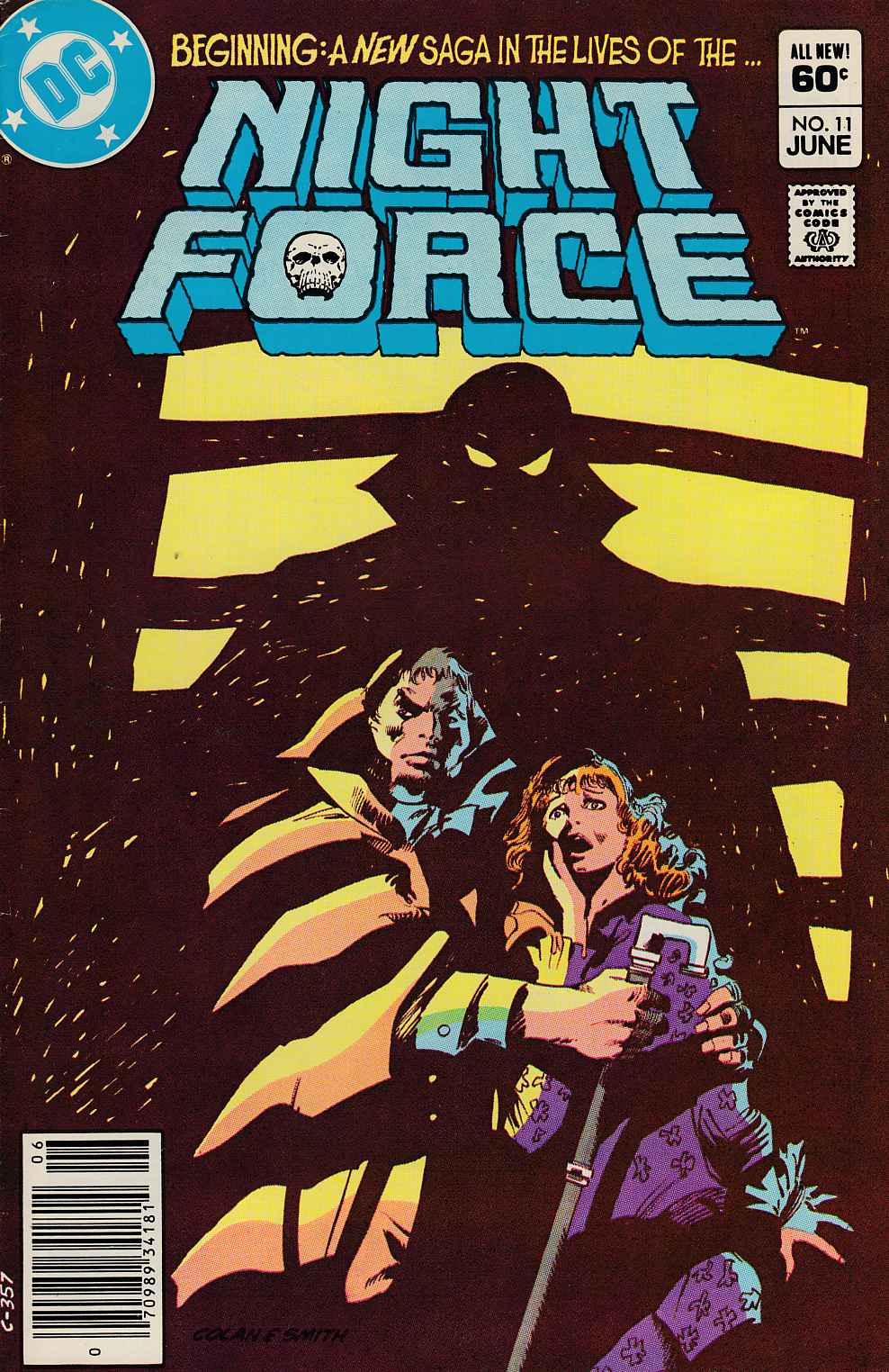 Night Force #11 Newsstand Edition Very Fine (8.0) [DC Comic] THUMBNAIL