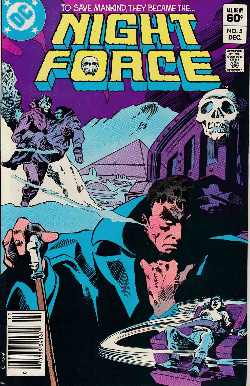 Night Force #5 Newsstand Edition Very Fine (8.0) [DC Comic] THUMBNAIL