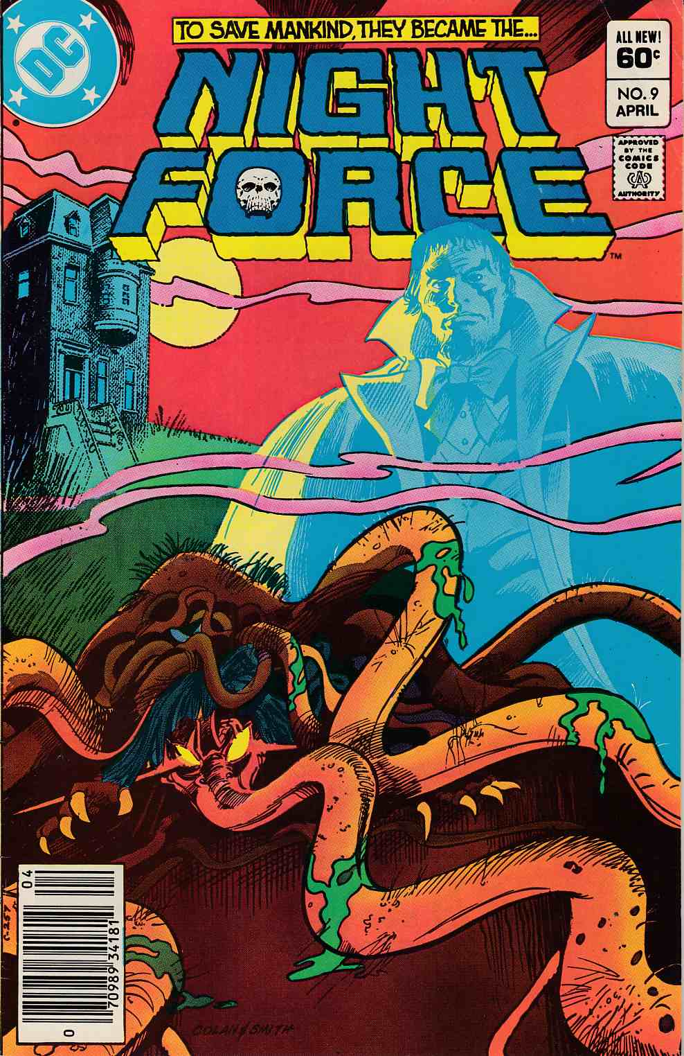 Night Force #9 Newsstand Edition Fine (6.0) [DC Comic] THUMBNAIL