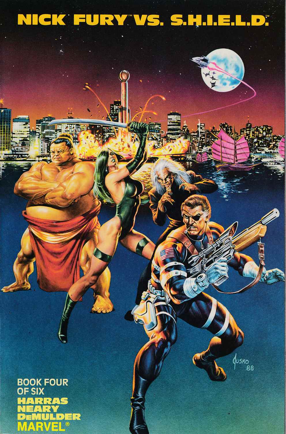 Nick Fury Vs SHIELD #4 Very Fine (8.0) [Marvel Comic] LARGE