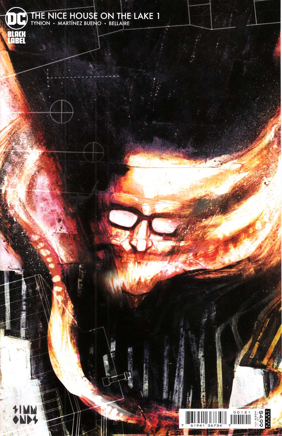 Nice House on the Lake #1 Cover B Near Mint (9.4) [DC Comic] LARGE