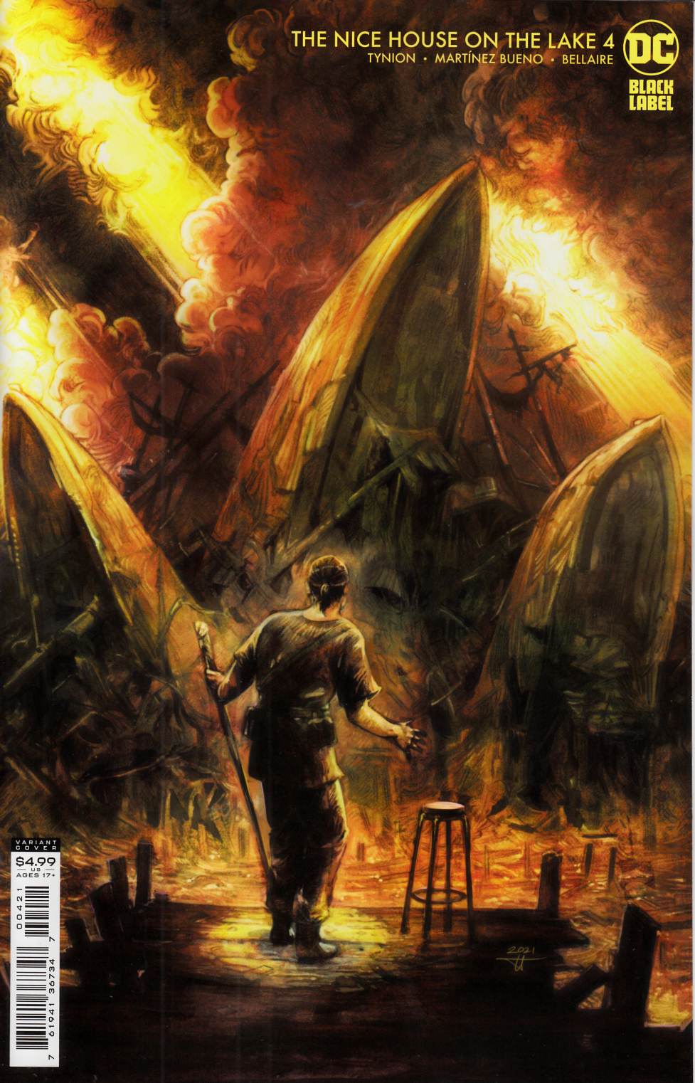 Nice House on the Lake #4 Cover B Near Mint (9.4) [DC Comic] LARGE
