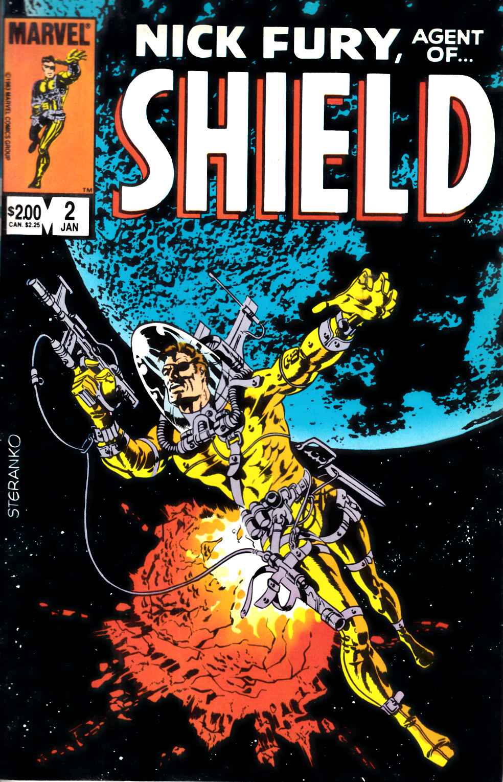 Nick Fury Agent of Shield #2 Very Fine (8.0) [Marvel Comic] THUMBNAIL