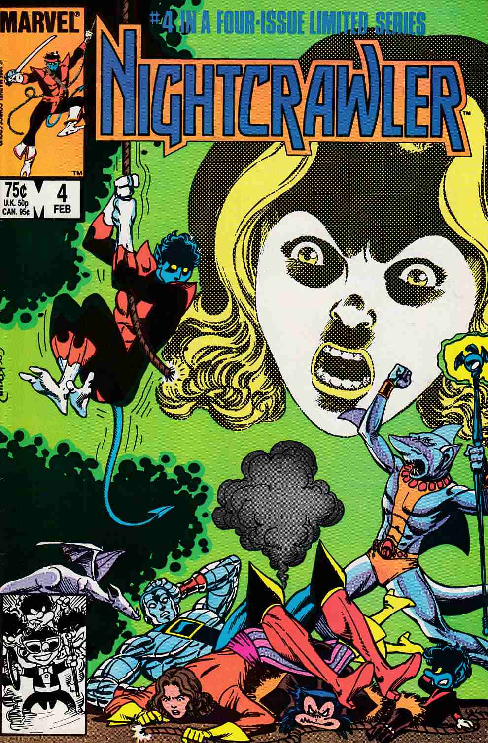 Nightcrawler #4 Very Fine (8.0) [Marvel Comic] THUMBNAIL