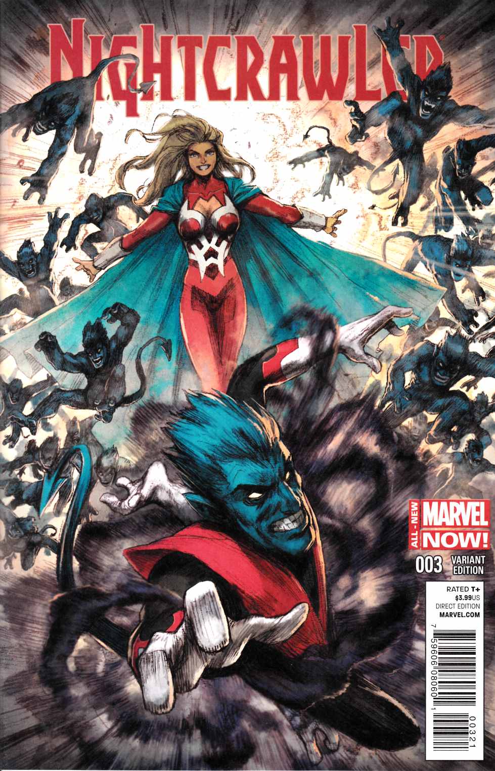 Nightcrawler #3 Henrichon Variant Cover [Comic] LARGE
