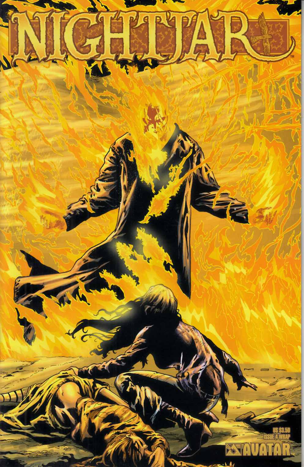 Nightjar #4 Wrap Cover Near Mint (9.4) [Avatar Comic] THUMBNAIL