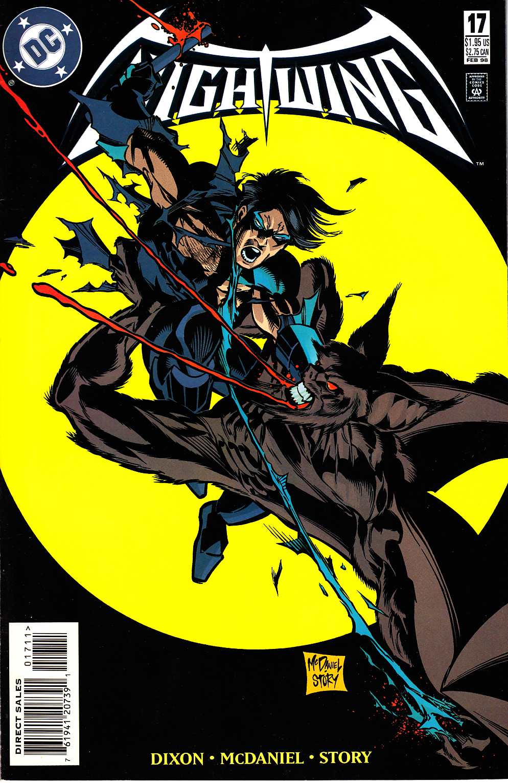 Nightwing #17 Very Fine (8.0) [DC Comic] THUMBNAIL