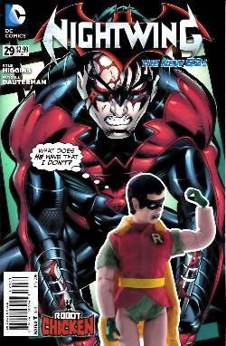 Nightwing #29 Robot Chicken Variant Cover [Comic] LARGE