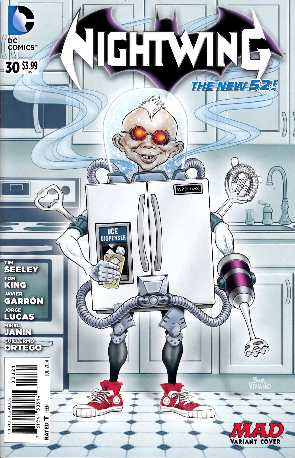 Nightwing #30 (Evil) Variant Cover [Comic] THUMBNAIL
