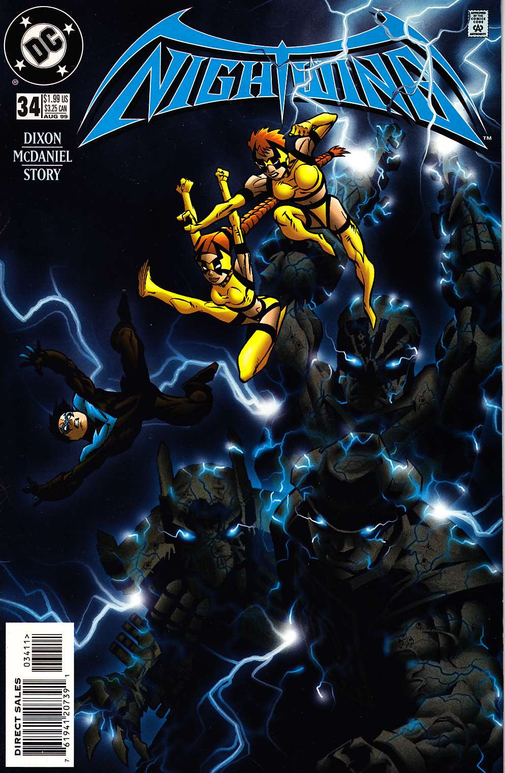 Nightwing #34 Very Fine (8.0) [DC Comic] LARGE