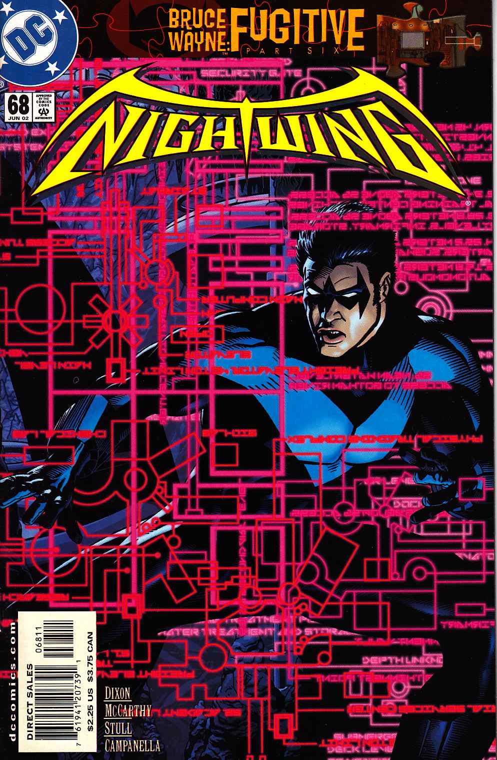 Nightwing #68 Very Fine (8.0) [DC Comic] LARGE
