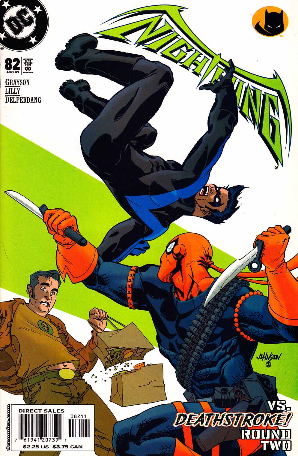 Nightwing #82 Near Mint (9.4) [DC Comic] THUMBNAIL