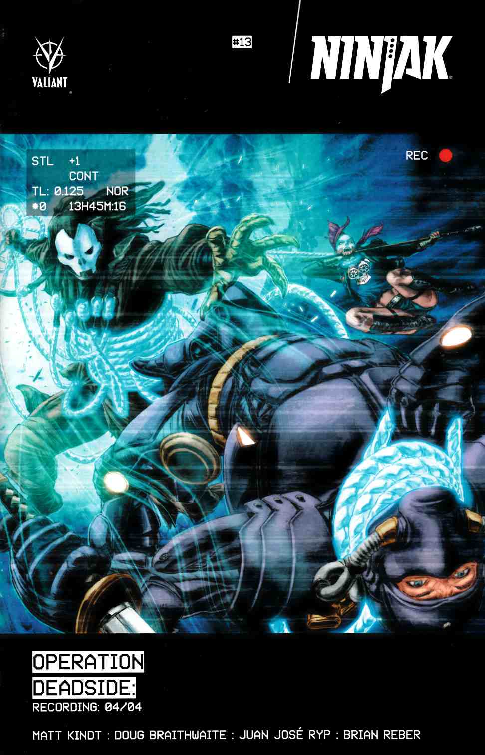 Ninjak #13 Cover A- Braithwaite [Valiant Comic] LARGE